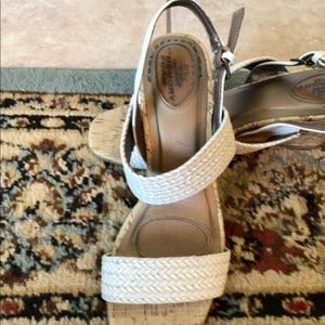 Ladies Life Stride Wedge Sandals